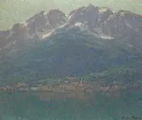 Aloine View By Edgar Alwin Payne