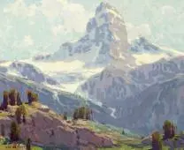 Matterhorn By Edgar Alwin Payne