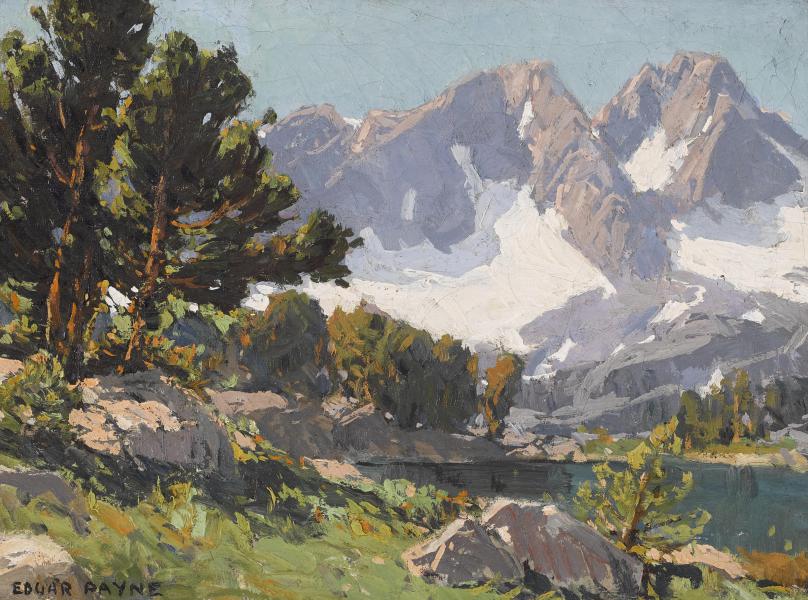Near Summit Lake by Edgar Alwin Payne | Oil Painting Reproduction