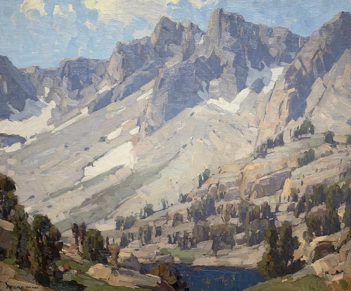 Sierra Lake by Edgar Alwin Payne | Oil Painting Reproduction
