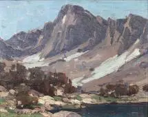 Sierra Landscape c1932 By Edgar Alwin Payne