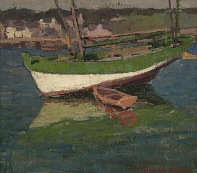 Two Boats by Edgar Alwin Payne | Oil Painting Reproduction