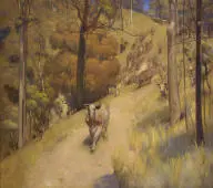 A Mountain Muster By Tom Roberts