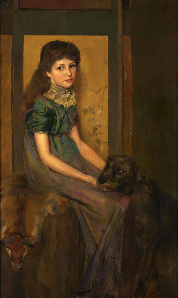 Blue Eyes And Brown 1887 by Tom Roberts Oil Painting Reproduction