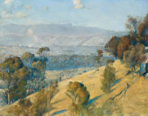 Dandenongs Landscape 1925 By Tom Roberts