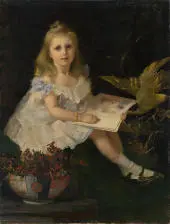 Louise Daughter Of The Hon L L Smith By Tom Roberts