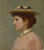 Miss Isobel Mcdonald 1895 By Tom Roberts