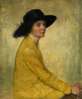 Mrs H G Potter 1922 By Tom Roberts
