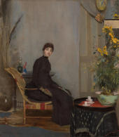 Mrs L A Abrahams 1888 By Tom Roberts