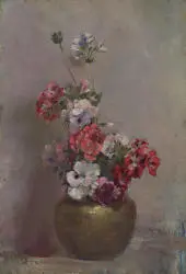 Pelargoniums 1920 By Tom Roberts