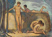 Badende Knaben c1912 By Ludwig von Hofmann