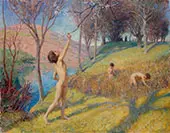 Fruhling By Ludwig von Hofmann