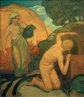 The Source By Ludwig von Hofmann
