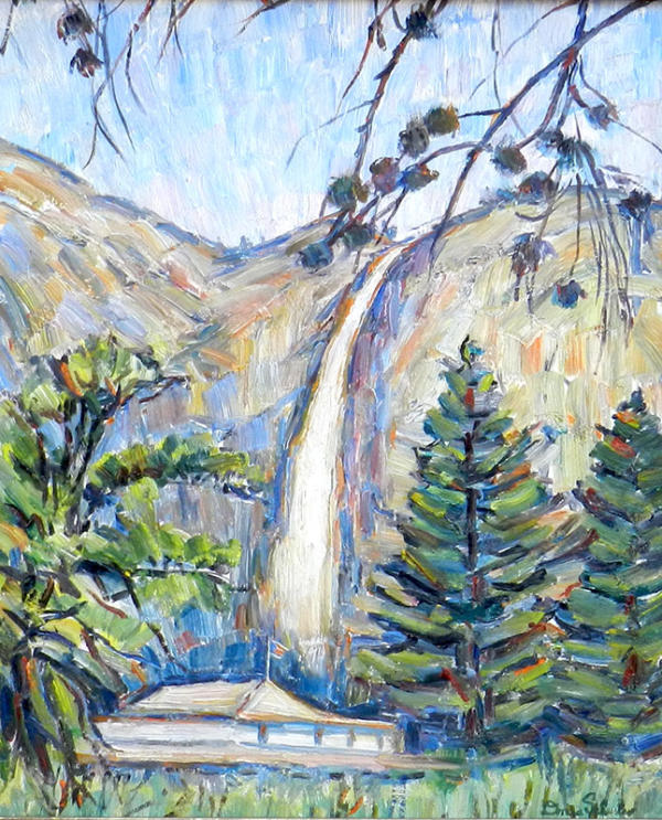 Waterfall by Donna Schuster | Oil Painting Reproduction