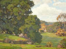 Along the River Bed By William Wendt