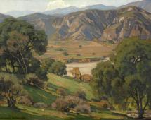 California Landscape By William Wendt