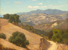 California Landscape 1917 By William Wendt