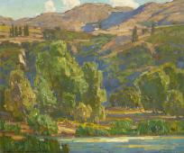 Creeping Shadows By William Wendt