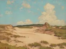 Dunes Monterey 1902 By William Wendt