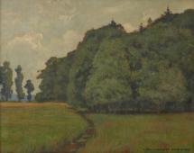 English Countryside By William Wendt
