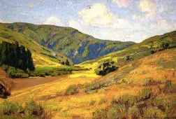 Laguna Canyon By William Wendt