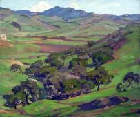 Oak Grove Santa Margarita Ranch By William Wendt