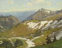 Summer Thaw By William Wendt