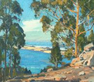 The Bay The Bar The Sea 1925 By William Wendt