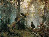 Morning in a Pine Forest 1889 By Ivan Shishkin
