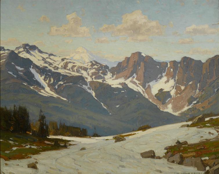 The Higher Altitudes by William Wendt | Oil Painting Reproduction