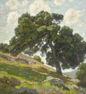 The Oak By William Wendt
