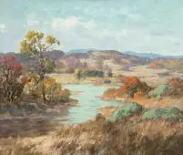 Grey Day in Autumn By Maurice Braun