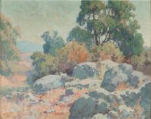 In the San Gabriel Mountains By Maurice Braun