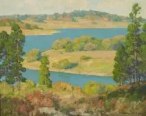 Lake Cuyamaca By Maurice Braun