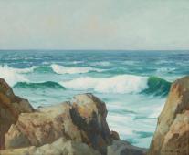 Rocky Coastline By Maurice Braun