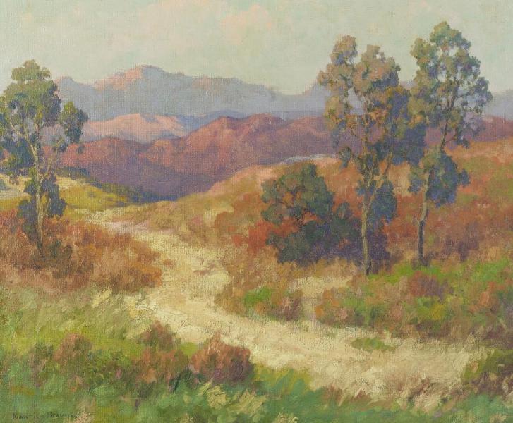 Russet Hillside by Maurice Braun | Oil Painting Reproduction