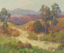 Russet Hillside By Maurice Braun
