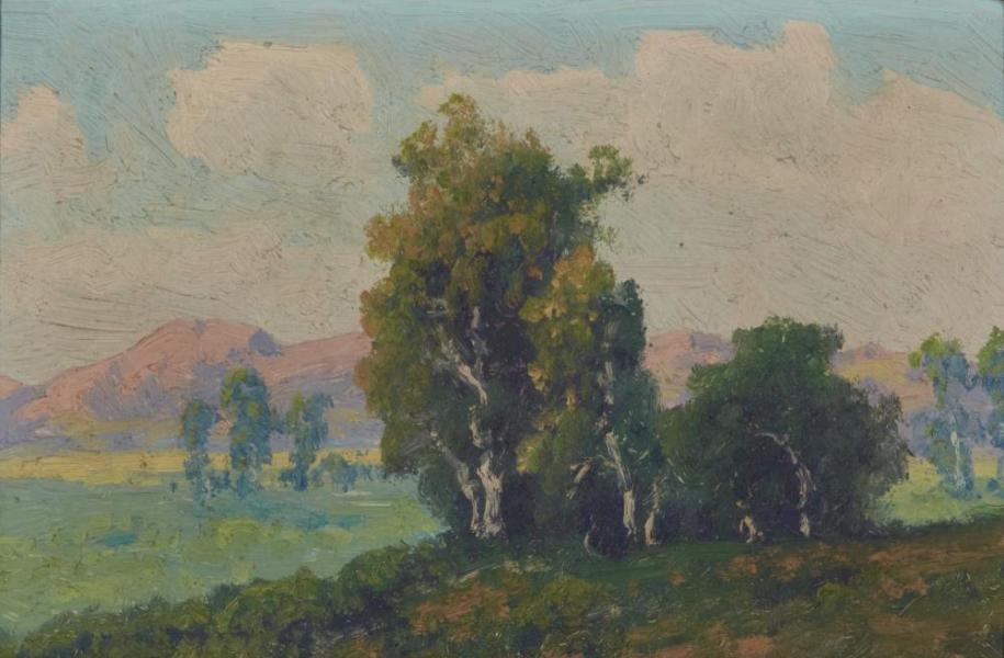 San Diego Hills by Maurice Braun | Oil Painting Reproduction