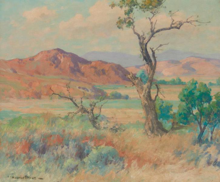 The Valley by Maurice Braun | Oil Painting Reproduction