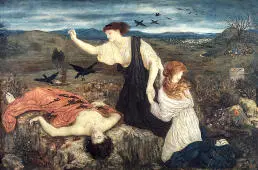 Antigone from Antigone by Sophocles By Marie Spartali Stillman