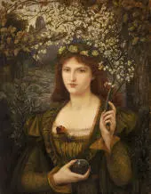 Madonna Pietra degli Scrovigni 1884 By Marie Spartali Stillman