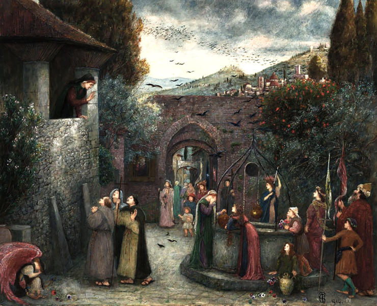 The Pilgrim Folk 1914 | Oil Painting Reproduction