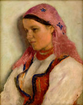 Girl From Bronowice 1893 By Aleksander Gierymski
