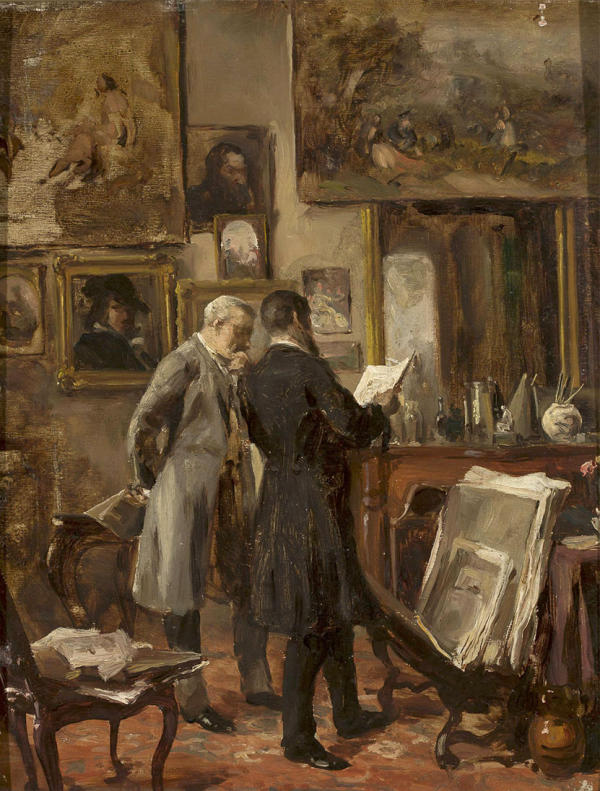 In the Painter's Studio | Oil Painting Reproduction