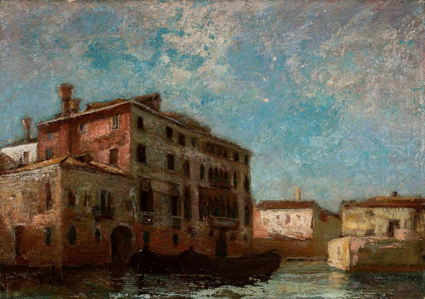 Motif from Venice 1897 by Aleksander Gierymski | Oil Painting Reproduction