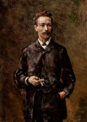 Portrait of Artur Gruszecki By Aleksander Gierymski