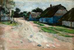 Road at Bronowice c1894 By Aleksander Gierymski