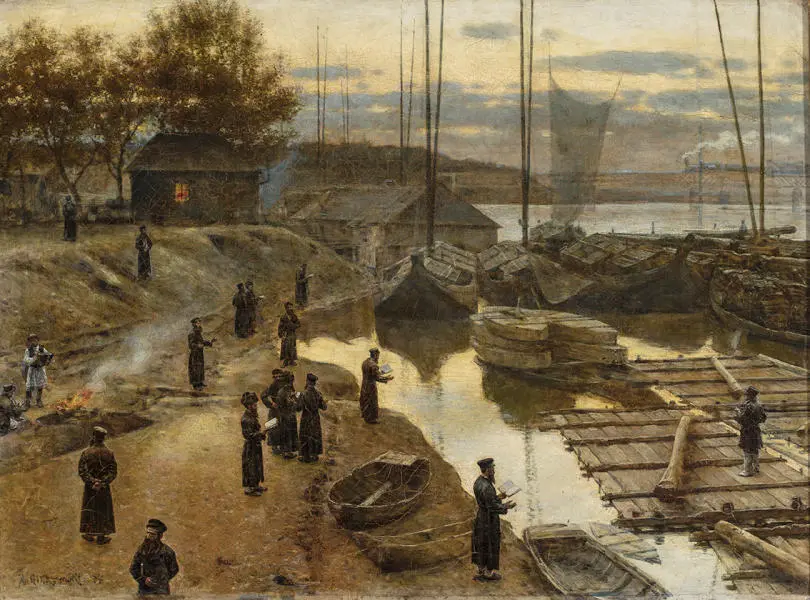 Trumpet Festival I 1884 By Aleksander Gierymski