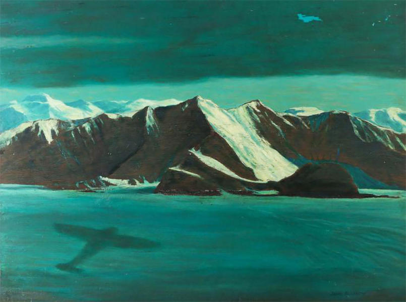 Conquest Of The Queen Maud Range Oil Painting Reproduction