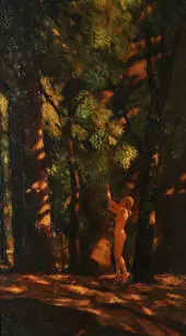 Sylvan Panel No.2 By John William Allison
